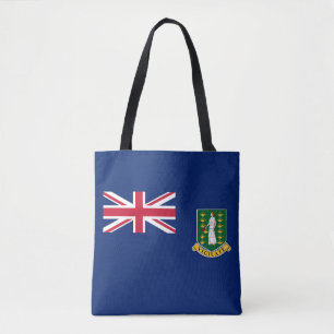 Bolso De Tela Bandera de las Islas Vírgenes Británicas