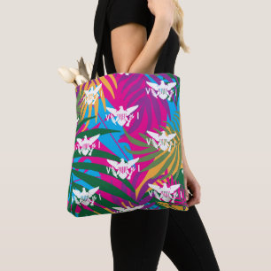Bolso De Tela Bandera de las Islas Vírgenes de Estados Unidos,
