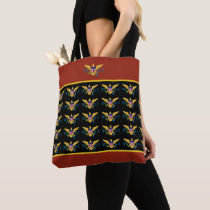 Bolso De Tela Bandera de las Islas Vírgenes Estadounidenses USVI