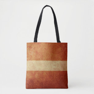 Bolso De Tela Bandera de Letonia