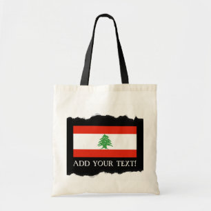 Bolso De Tela Bandera de Líbano
