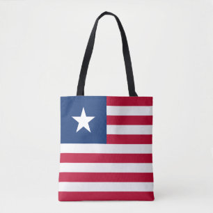 Bolso De Tela Bandera de Liberia