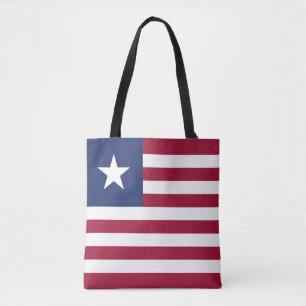 Bolso De Tela Bandera de Liberia