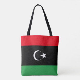 Bolso De Tela Bandera de Libia