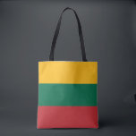 Bolso De Tela Bandera de Lituania<br><div class="desc">Bandera patriótica de Lituania.</div>