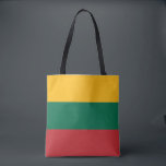 Bolso De Tela Bandera de Lituania<br><div class="desc">Bandera patriótica de Lituania.</div>