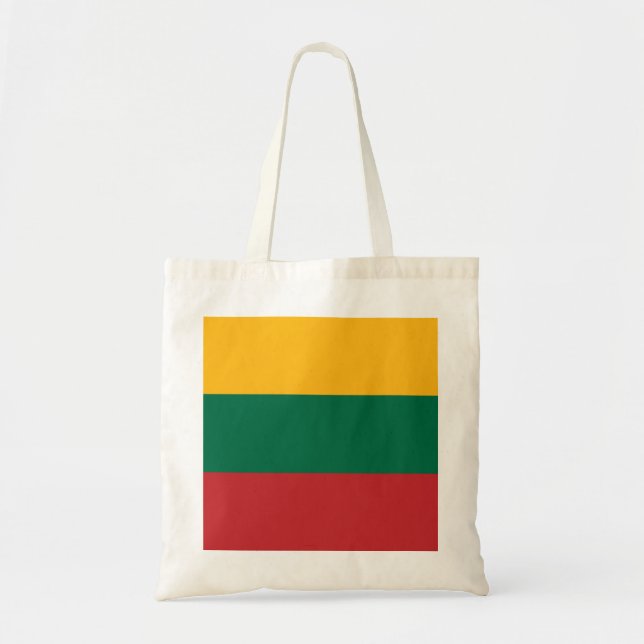 Bolso De Tela Bandera de Lituania (Frente)