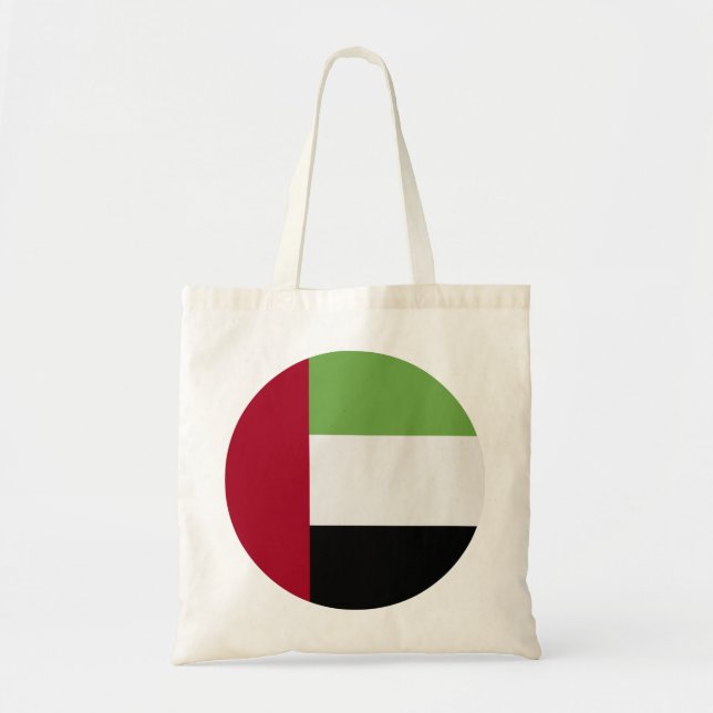 Bolso De Tela Bandera de los Emiratos Árabes Unidos (Frente)