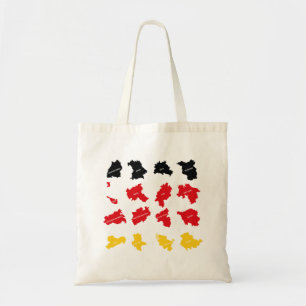 Bolso De Tela Bandera de los Estados alemanes
