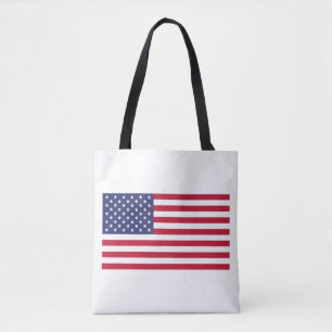 Bolso De Tela Bandera de los Estados Unidos