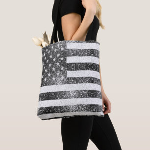 Bolso De Tela Bandera de los Estados Unidos de América brillante