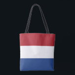 Bolso De Tela Bandera de los Países Bajos<br><div class="desc">Bandera patriótica de los Países Bajos</div>