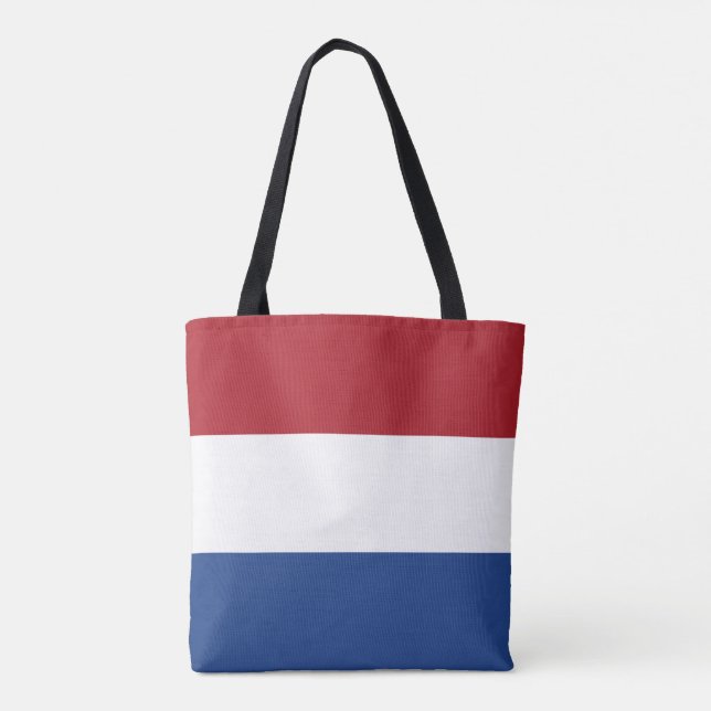 Bolso De Tela Bandera de los Países Bajos (Reverso)