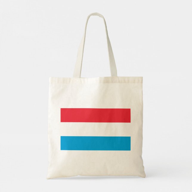Bolso De Tela Bandera de Luxemburgo (Reverso)