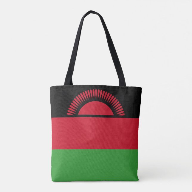 Bolso De Tela Bandera de Malawi (Reverso)