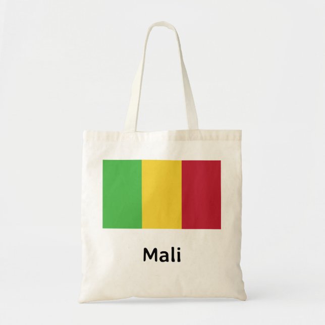 Bolso De Tela Bandera de Mali (Frente)