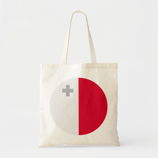 Bolso De Tela Bandera de Malta (Frente)