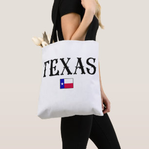 Bolso De Tela Bandera de mapa del estado de Texas USA