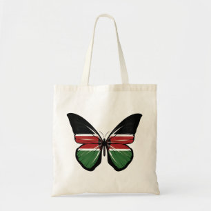 Bolso De Tela Bandera de mariposa de Kenia