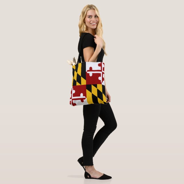Bolso De Tela Bandera de Maryland (Puesto)