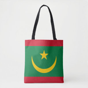 Bolso De Tela Bandera de Mauritania