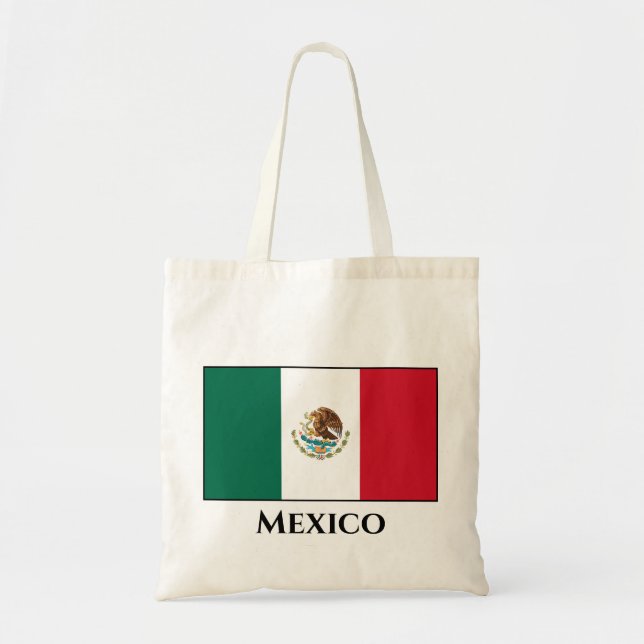 Bolso De Tela Bandera de México (México) (Frente)