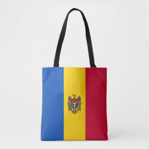 Bolso De Tela Bandera de Moldavia