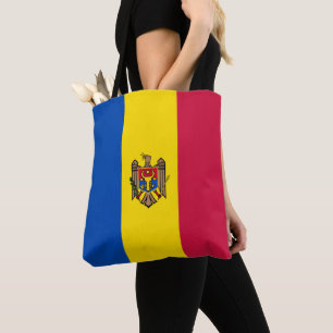 Bolso De Tela Bandera de Moldavia