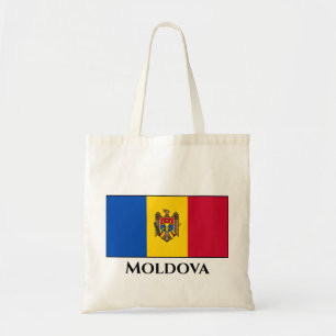 Bolso De Tela Bandera de Moldavia