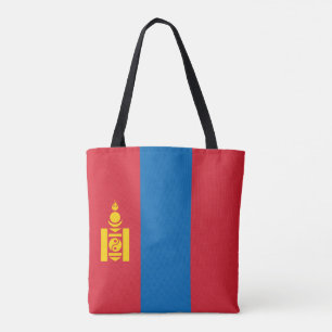 Bolso De Tela Bandera de Mongolia