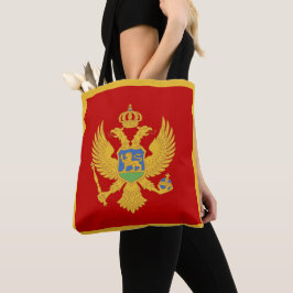 Bolso De Tela Bandera de Montenegro