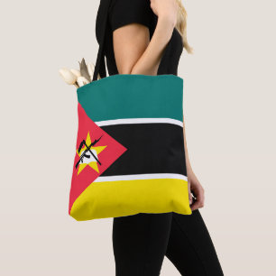Bolso De Tela Bandera de Mozambique
