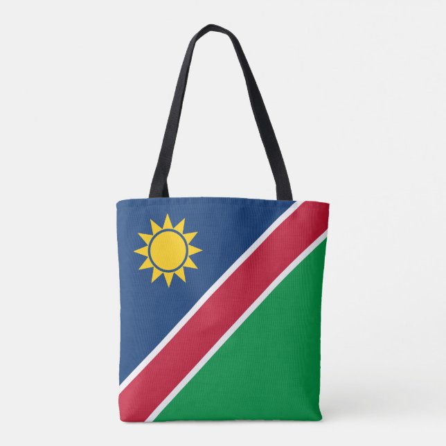 Bolso De Tela Bandera de Namibia (Reverso)