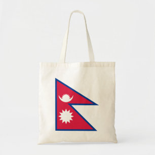 Bolso De Tela Bandera de Nepal