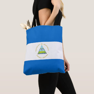 Bolso De Tela Bandera de Nicaragua