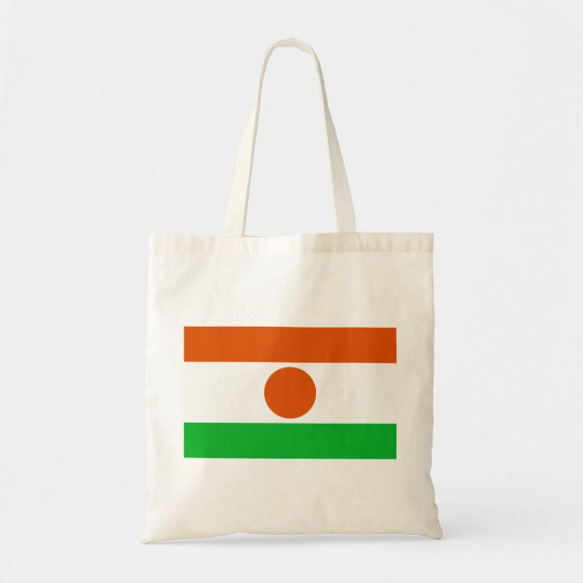 Bolso De Tela Bandera de Níger (Frente)