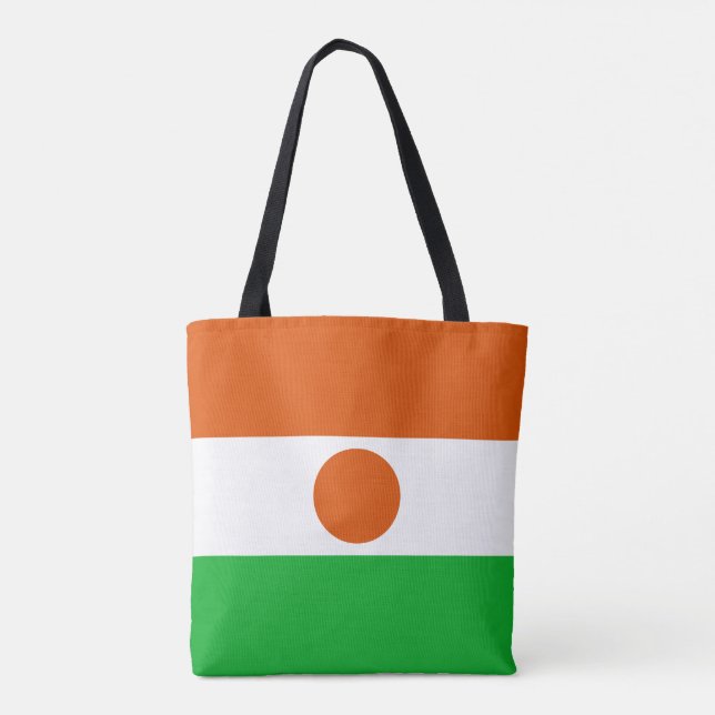 Bolso De Tela Bandera de Níger (Reverso)