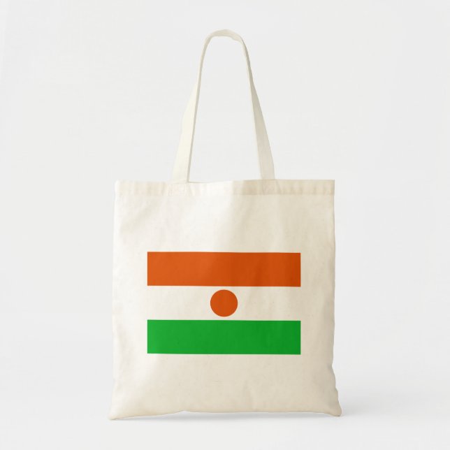 Bolso De Tela Bandera de Níger (Frente)