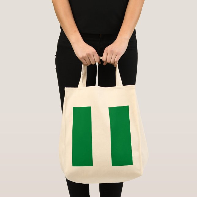 Bolso De Tela Bandera de Nigeria (Anverso (producto))