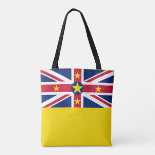 Bolso De Tela Bandera de Niue