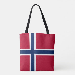Bolso De Tela Bandera de Noruega
