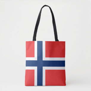 Bolso De Tela Bandera de Noruega