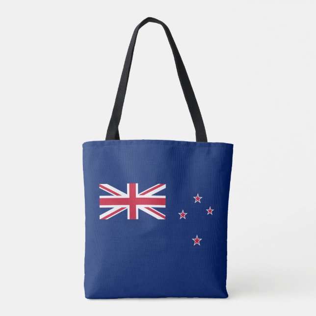Bolso De Tela Bandera de Nueva Zelanda (Reverso)