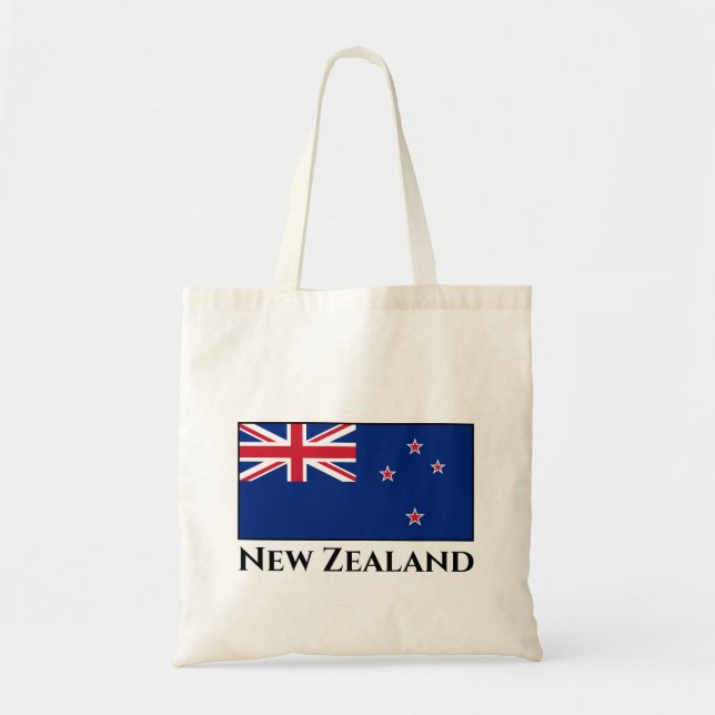 Bolso De Tela Bandera de Nueva Zelanda (Frente)