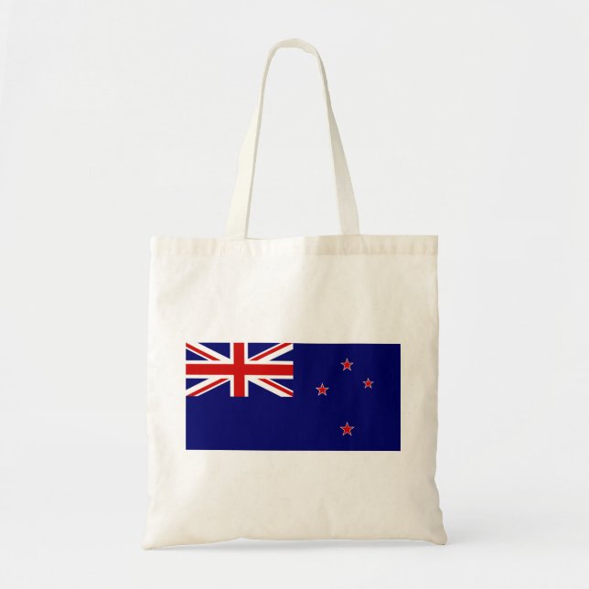 Bolso De Tela Bandera de Nueva Zelanda (Frente)