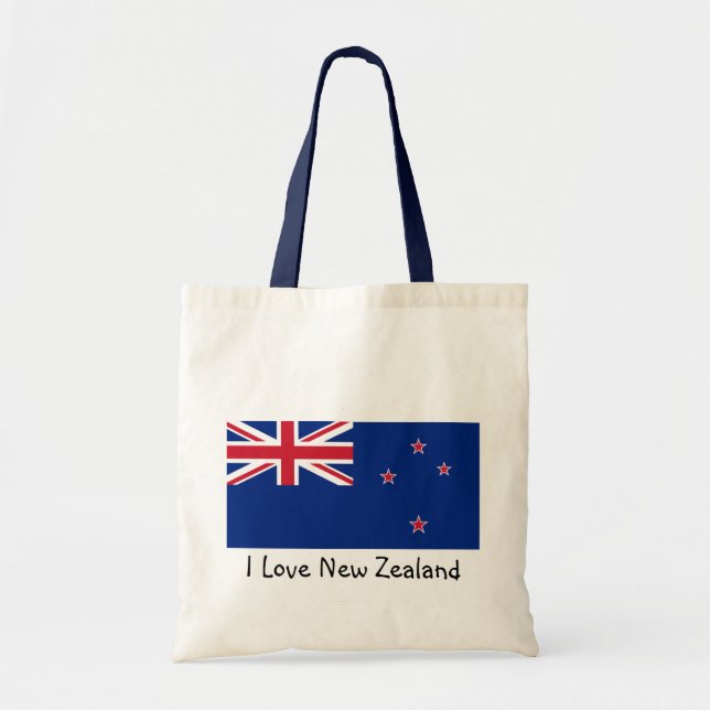 Bolso De Tela Bandera de Nueva Zelanda (Frente)