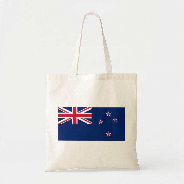 Bolso De Tela Bandera de Nueva Zelanda (NZ) (Frente)