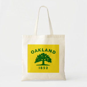 Bolso De Tela Bandera de Oakland (California)