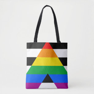 Bolso De Tela Bandera de orgullo aliado