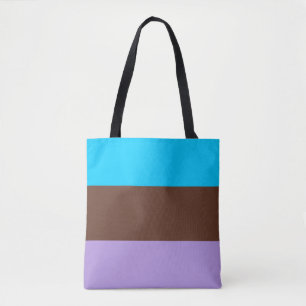 Bolso De Tela Bandera de Orgullo Androsexual